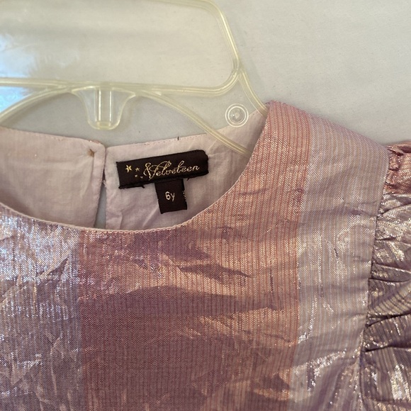 Velveteen girls pink shimmer dress size 6
Year old - Picture 2 of 6